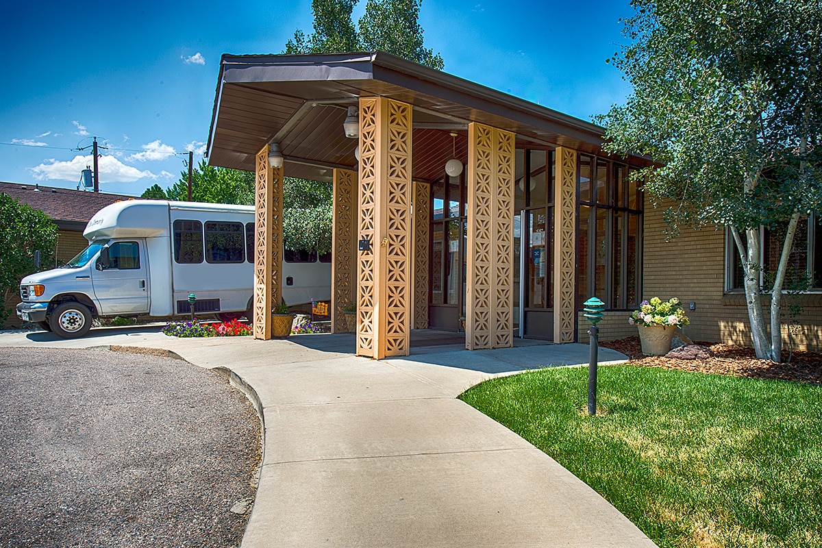 front of the Westwood Post Acute facility