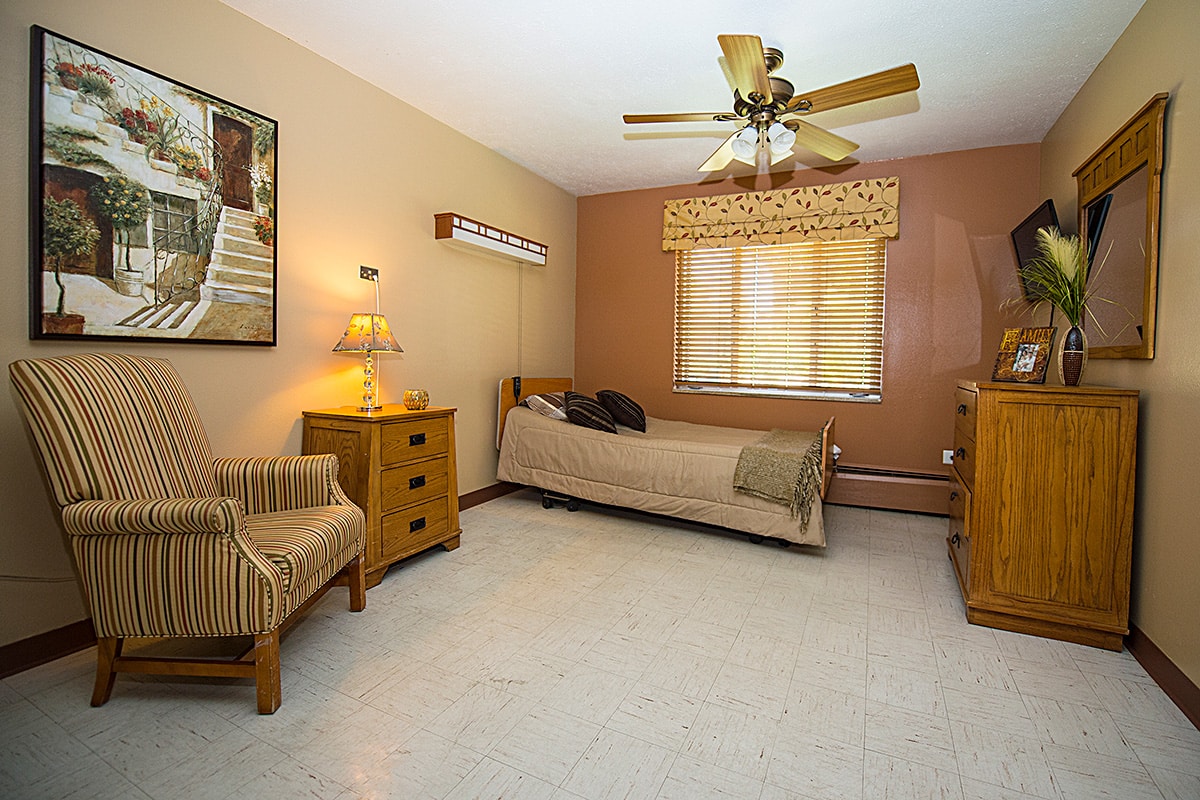 private room at Westwood Post Acute facility