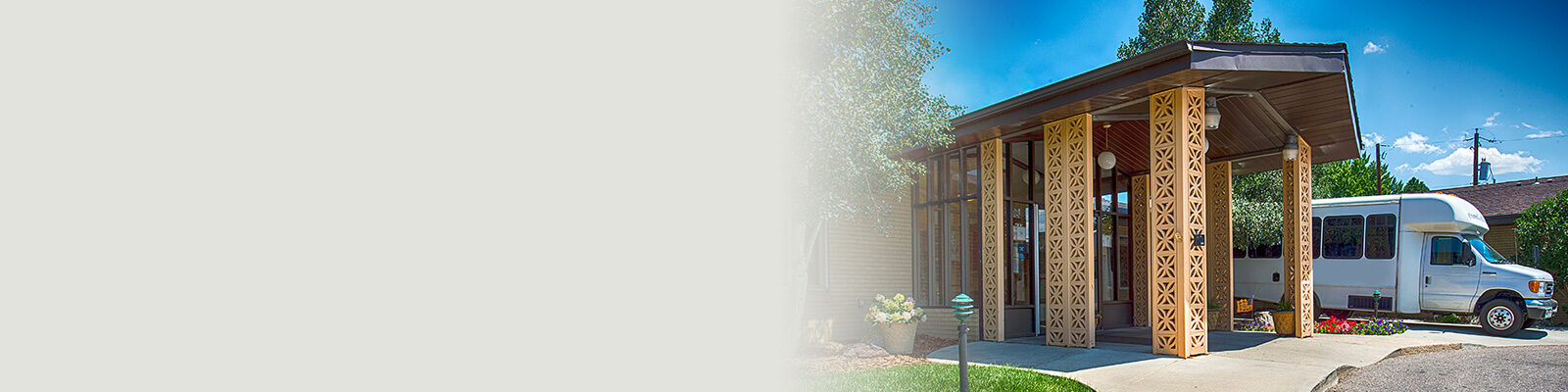 front of the Westwood Post Acute facility